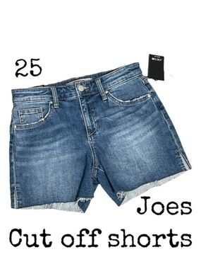 Joe’s blue denim cut off jeans size 25 atwater wash